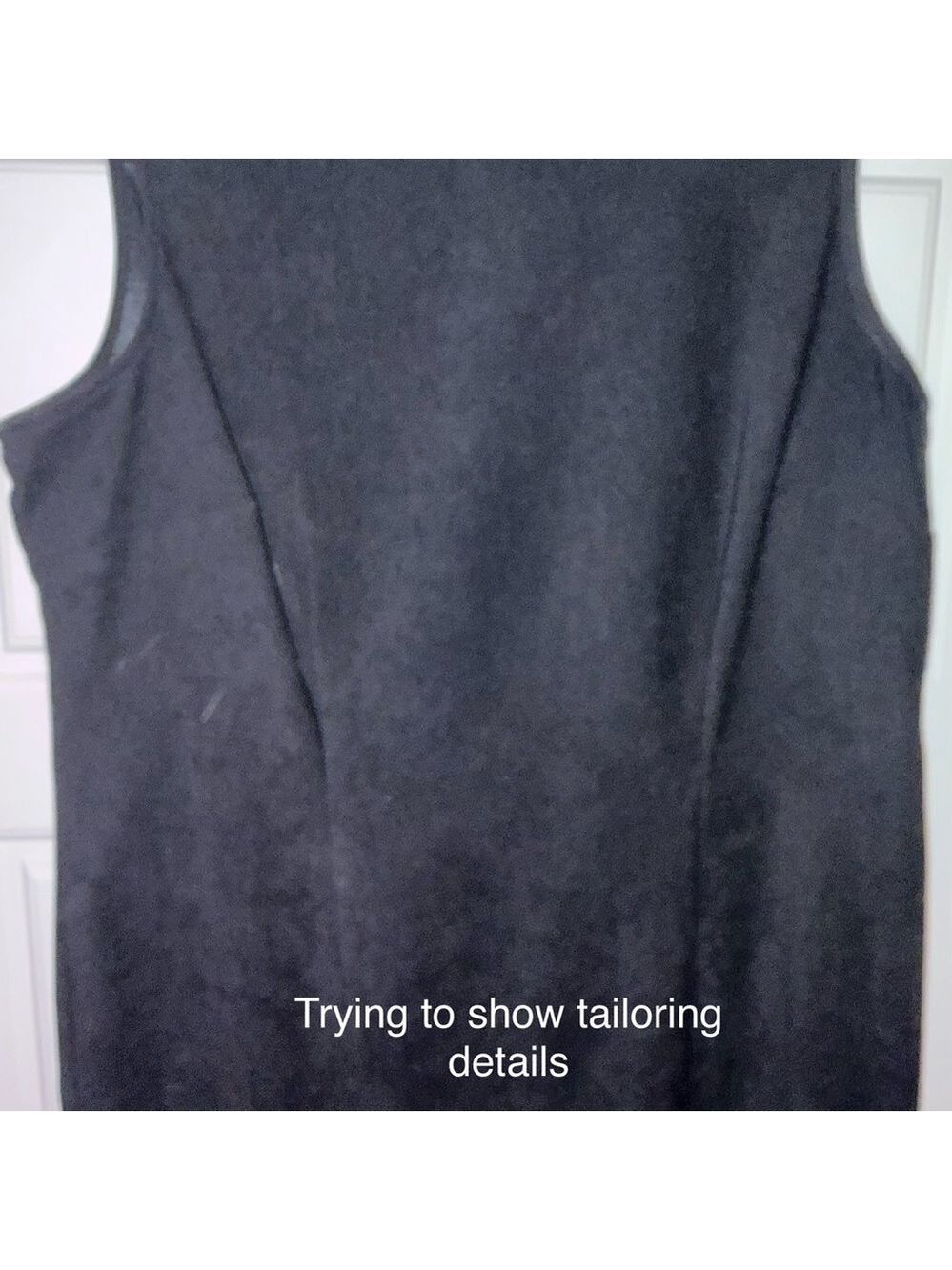 Alfred Dunner Vintage Black Dress – 14P – Sleeveless A-Line/Sheath - Picture 3 of 15